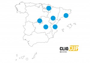 Clio Cup España de circuitos